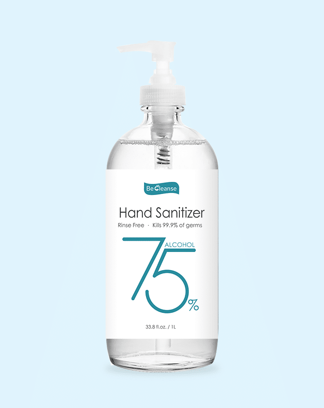 1000ml 33oz hand sanitizer gel