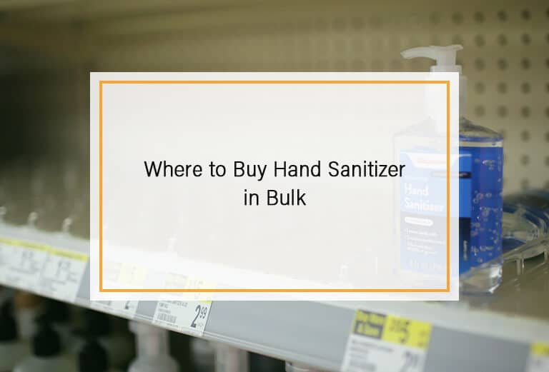 Where to Buy Hand Sanitizer in Bulk