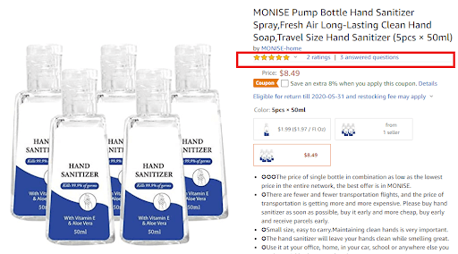 bulk hand sanitizer amazon