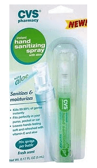 cvs hand sanitizer spray brand