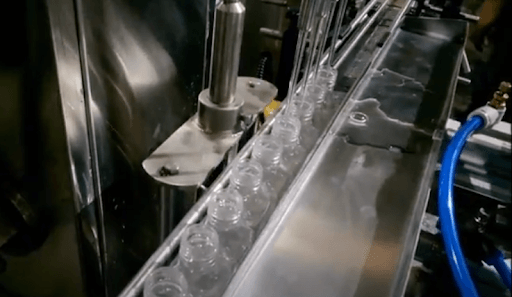 hand sanitizer filling machine