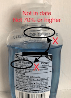 expired bottle of hand sanitizer what happens if you drink it