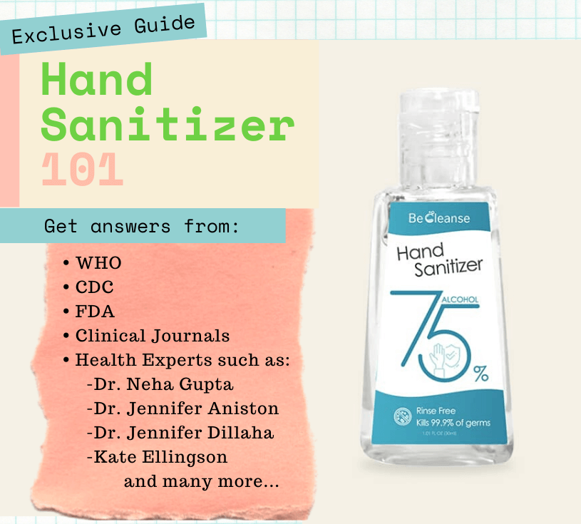 hand sanitizer 101